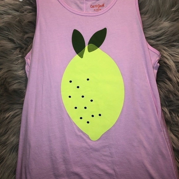 Cat and Jack Girls Pink Floral Top And Skirt NWOT Size Girls 14 XL - Picture 7 of 11